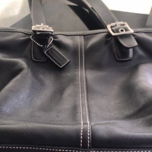 Coach leather bag